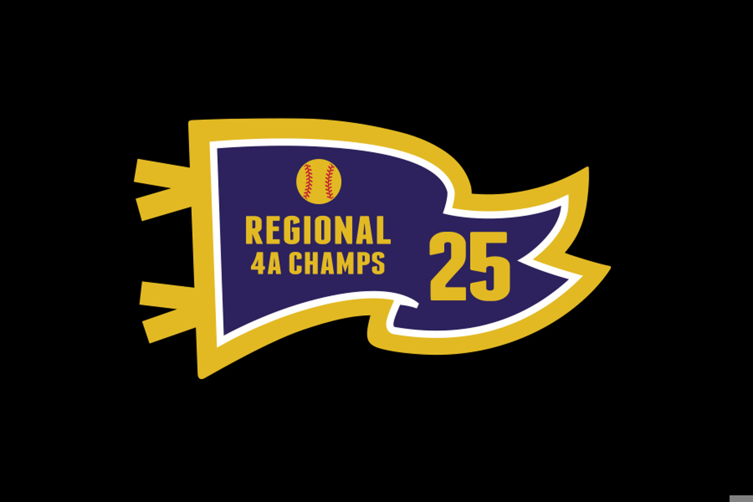 2025 4A Regional Champions Letter Jacket Patch