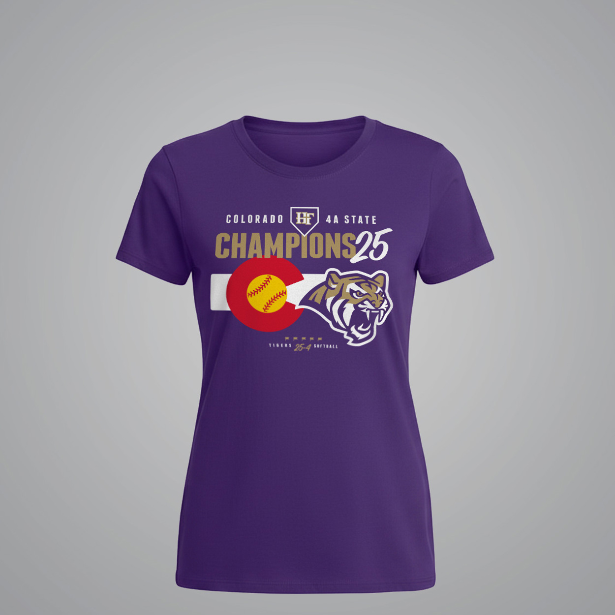 HF 2025 Women's Fan Favorite T-Shirt Purple