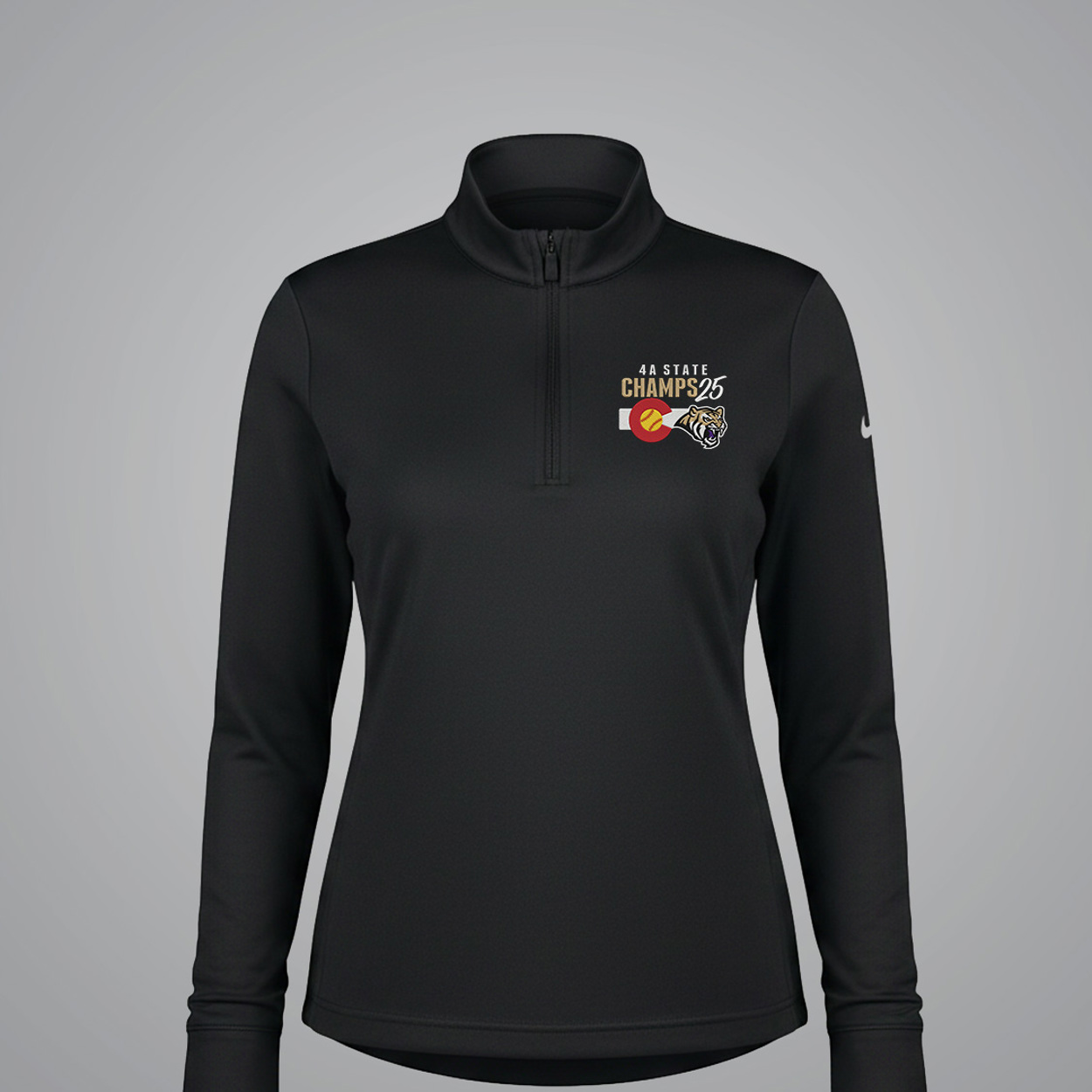 HF 2025 Nike Women's Essential 1/2-Zip Black