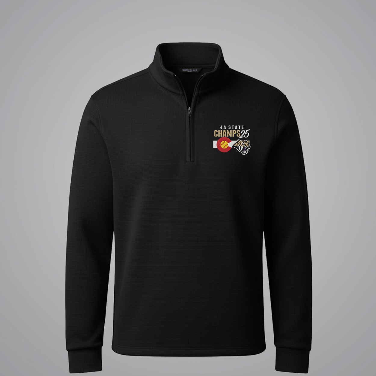 HF 2025 Port Authority 1/4-Zip Black